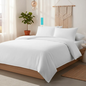 Sábanas Queen Blancas - 2 Plazas de Algodón Turco 100% Premium – 480 Hilos